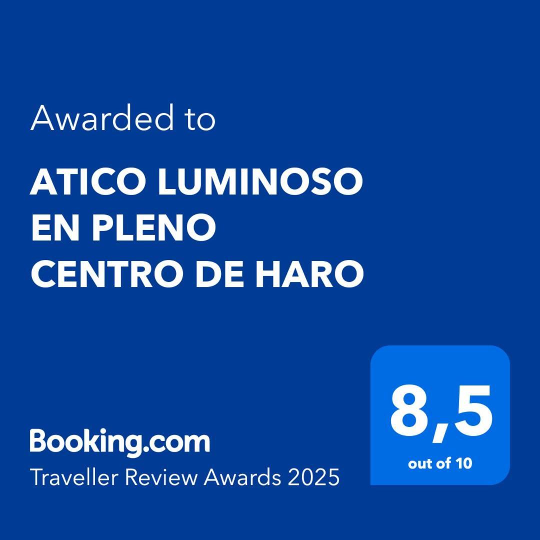 Atico Luminoso En Pleno Centro De Haro Apartment ภายนอก รูปภาพ